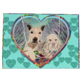 我々ハートピクニック ラージペーパーバッグ (裏面)