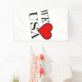 我々ハートUSA bk (v) bnrcnt 横断幕 (インサイチュ)