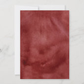 我々バ得ル結婚したグンディ・フローラ結婚の駆け落ち 招待状 (裏面)