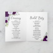 我々パープルエレガントバラボホシック結婚ズ プログラム (内部)