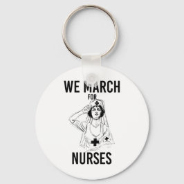 我々マーチナース-ヴィンテージナース キーホルダー
