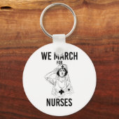我々マーチナース-ヴィンテージナース キーホルダー (正面)