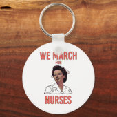 我々マーチナース-ヴィンテージブラックナース キーホルダー (正面)