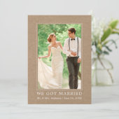 我々ミ得ミモダンマルシンプル 案内状 (スタンド正面)