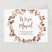 我々ムーブダスティーバラユーカリリースニューホーム 案内ポストカード (正面)