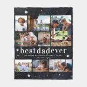 我々ラブユーパパ |写真8 パーソナライズされた フリースブランケット (正面)