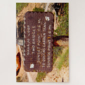 我々ラヴブライスキャニオンユタ ジグソーパズル (縦)