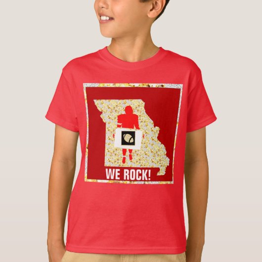 我々ロック！ Tシャツ (正面)