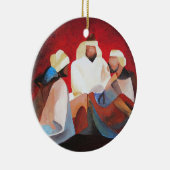 我々三人の王はクリスマスの賢者だ セラミックオーナメント (右)