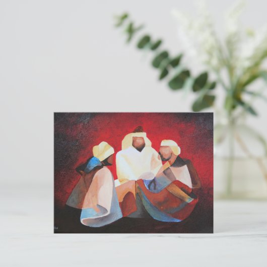 我々三人の王はクリスマスの賢者だ ポストカード (スタンド正面)