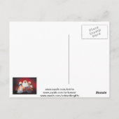 我々三人の王はクリスマスの賢者だ ポストカード (裏面)