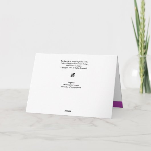 我々二人 カード (裏面)