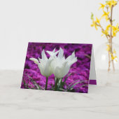 我々二人 カード (黄色い花)