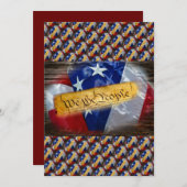 我々人民アメリカ国旗 シーズンカード (正面/裏面)