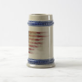 我々人民ヴィンテージベッツィーロスアメリカ国旗 ビールジョッキ (中央)