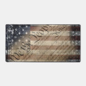 我々人民ヴィンテージ旗 デスクマット (正面)