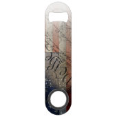 我々人民ヴィンテージ産業米国国旗 スピード栓抜き (正面)