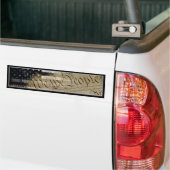 我々人民産業アメリカ国旗 バンパーステッカー (トラック上)