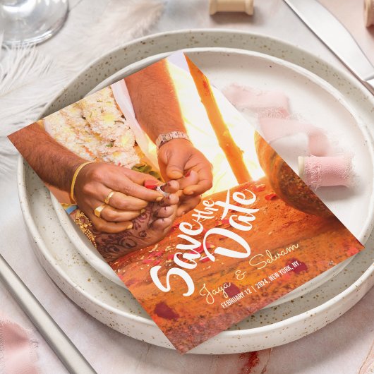 我々伝統的結婚の セーブザデート