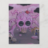 我々全員が悲鳴を上げる葉書 ポストカード (正面)