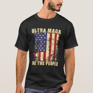 我々共和党誇りを持ったアメリカ国旗Ultra Tシャツ