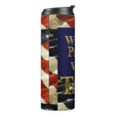 我々国民はトランプに投票する タンブラー (回転左)