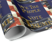 我々国民はトランプに投票する ラッピングペーパー (ロールコーナー)