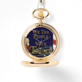 我々国民はトランプに投票する 腕時計