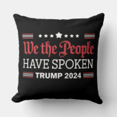 我々国民はトランプ2024話を持っている クッション (正面)