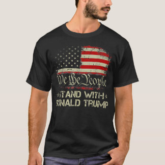 我々国民はドナルド・トランプ2024と共に立つ Tシャツ