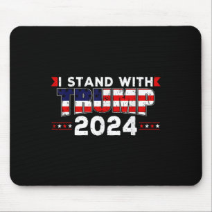 我々国民はドナルド・トランプ2024アメリカと共に立つ マウスパッド