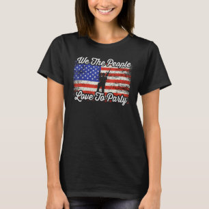 我々国民はパーティーの創始者を好む Tシャツ