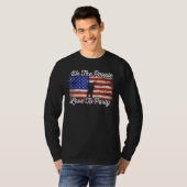我々国民はパーティーの創始者を好む Tシャツ (正面フル)