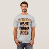 我々国民は切り札が欲しい Tシャツ (正面フル)