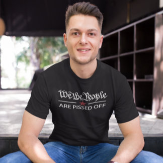 我々国民は怒っている Tシャツ