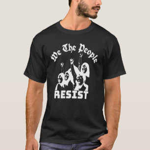 我々国民は抵抗する Tシャツ