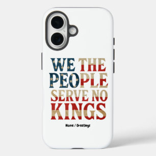 我々国民は民主化志士を支持する王に仕えていない iPhone 16ケース