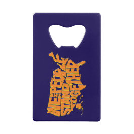 我々国民は結束している クレジットカード栓抜き