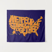 我々国民は結束している タペストリー (正面(横))