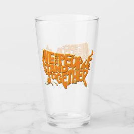 我々国民は結束している タンブラーグラス