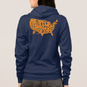 我々国民は結束している パーカ (裏面)