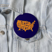 我々国民は結束している 缶バッジ (インサイチュ)