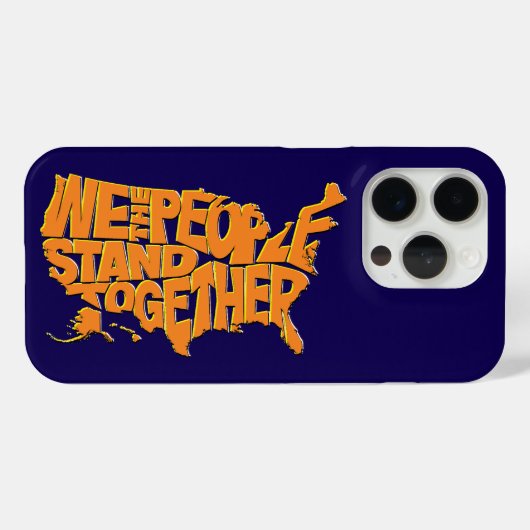 我々国民は結束している Case-Mate iPhoneケース (裏面 (横))