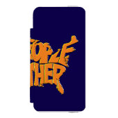 我々国民は結束している INCIPIO iPhoneウォレットケース (フォリオ 正面)