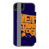 我々国民は結束している INCIPIO iPhoneウォレットケース (フォリオ裏面)