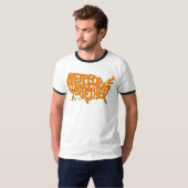 我々国民は結束している Tシャツ (正面フル)