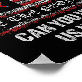 我々国民は2024年話の選挙の地図を持っている ポスター (角)