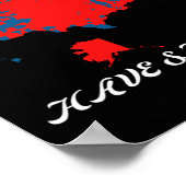 我々国民は2024年話米国選挙マップTr ポスター (角)