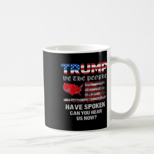 我々国民は2024話年の米国のTee選挙を持っている コーヒーマグカップ (右)