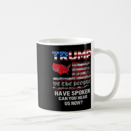 我々国民は2024話年の米国のTee選挙を持っている コーヒーマグカップ (右)